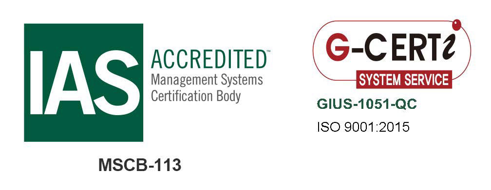 ISO certification logo